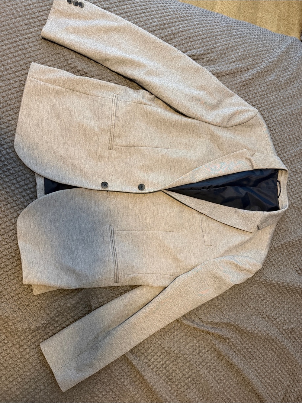 Primark Men's Light Gray Coat/Jacket